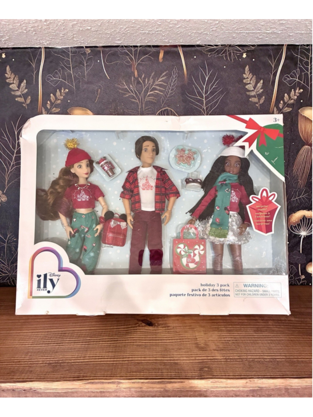 Disney ily 4EVER Holiday 3 Pack Dolls NEW IN BOX Main Street Gift Set